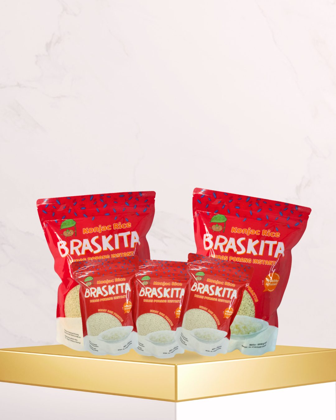 Beras Porang Instant.